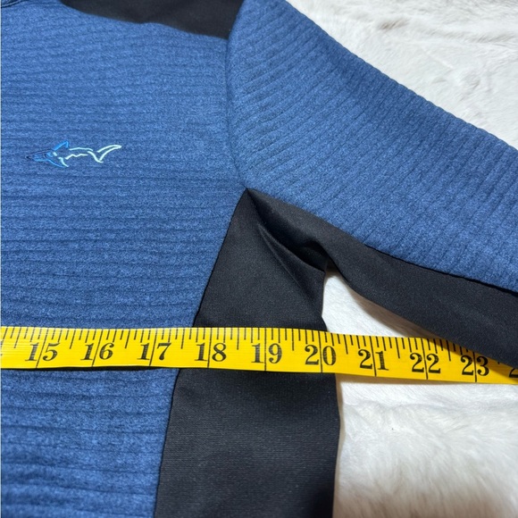 Greg Norman Attack life Mens Colorblock Long Sleeves 1/4 Zip Pullover Small NWT - Picture 9 of 11
